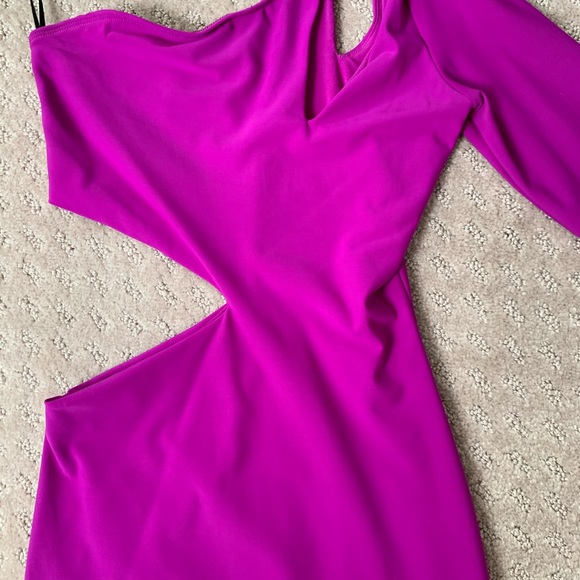 The Boulee Ciara Dress in Fuchsia - Picture 5 of 5